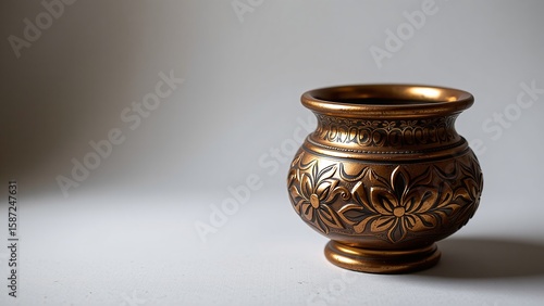 Wallpaper Mural Sacred vessel auspicious container, holy water, ceremonial pot, traditional symbol, purifying element, spiritual reverence. Torontodigital.ca