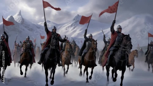 Ancient Cavalry Charge【4K】