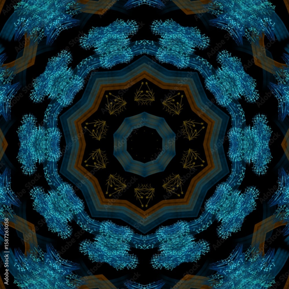 Fototapeta premium Beautiful art inspired of middle east culture