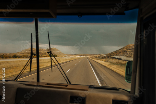 Motorhome view from Inside