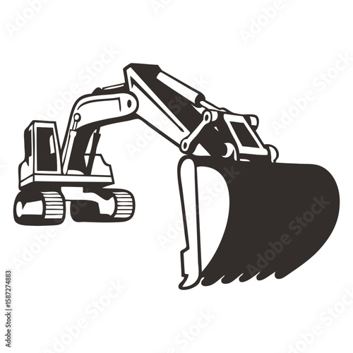 excavator Icon black_2