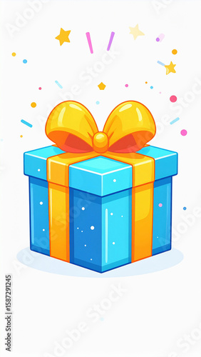 gift box with ribbon