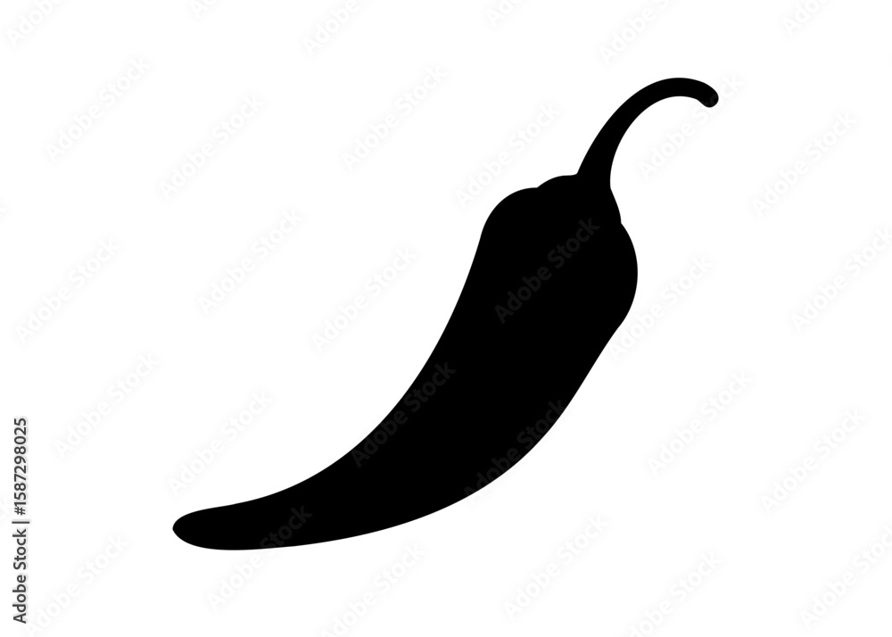Hot chili paper icon vector. hot pepper, paprika vector illustration Hot chili paper icon vector. hot pepper, paprika vector illustration