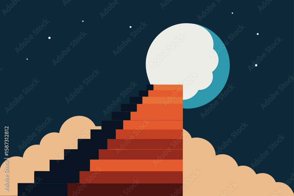 Fototapeta premium stairway to heaven