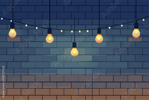 street lamp in the night