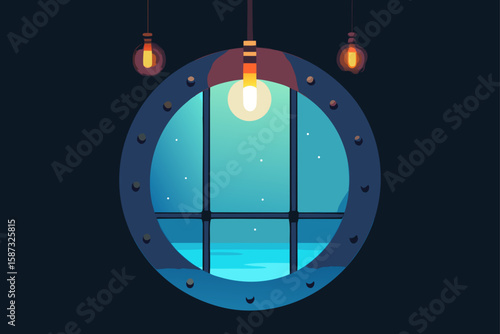 christmas ball with christmas tree