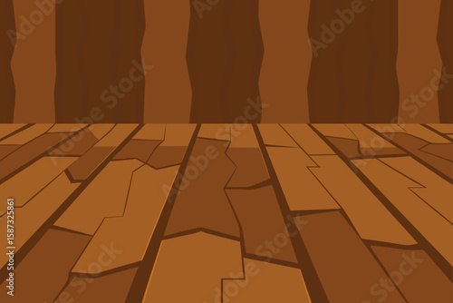 tree bark texture flooring in muted brown