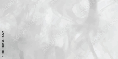 Clouds and sky watercolor vector hand drawn vector illustration. Abstract black and white winter watercolor background. Sky pattern with snow. Light blue watercolour paper texture background.