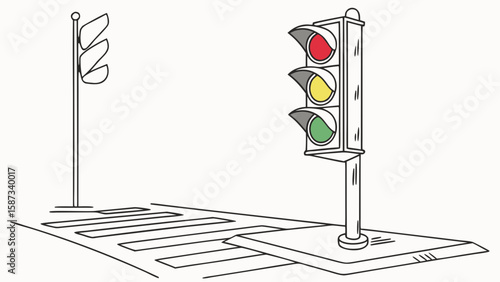 traffic sign on the road