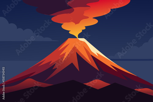 volcano eruption volcano