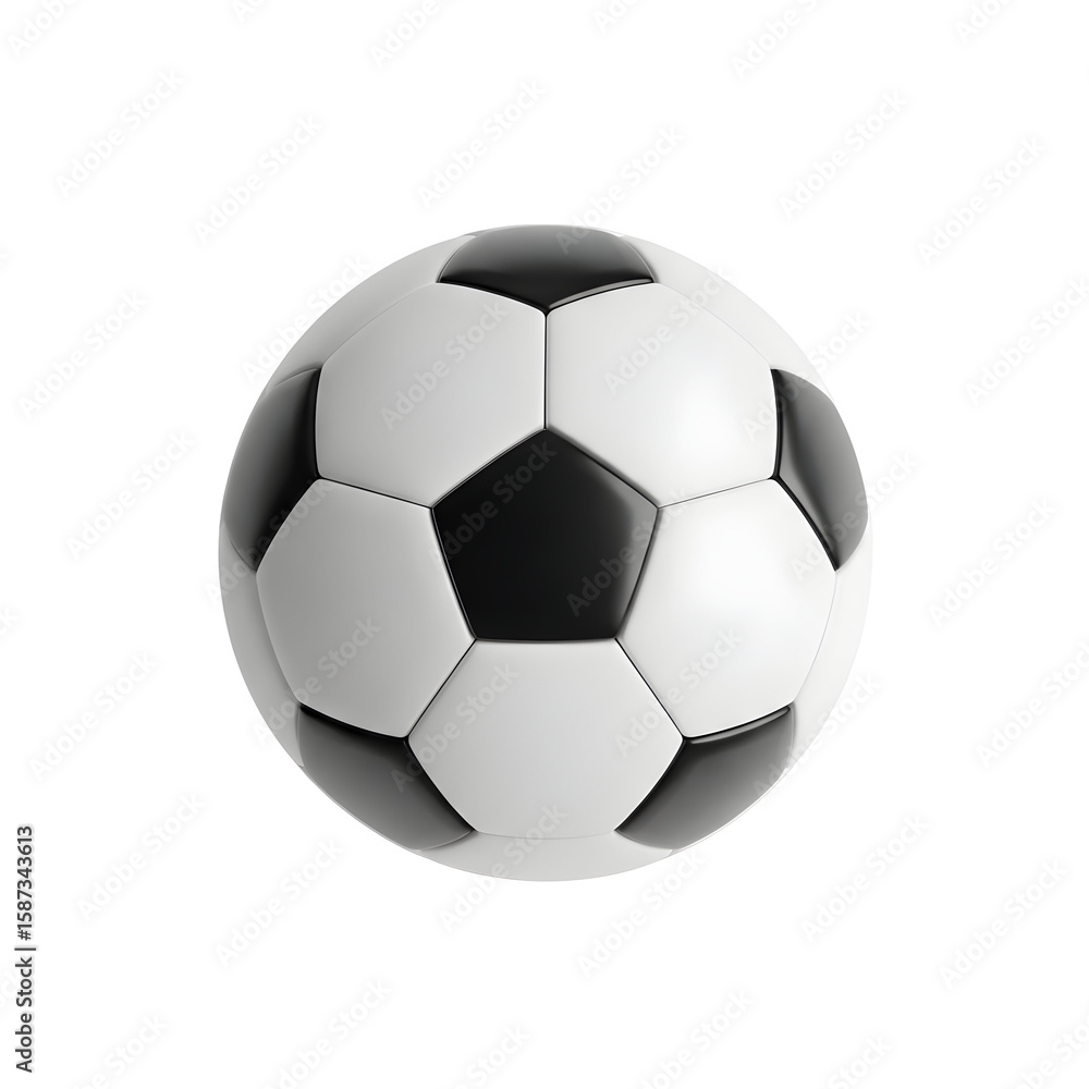 Soccer ball classic design studio shot Soccer ball classic design studio shot
