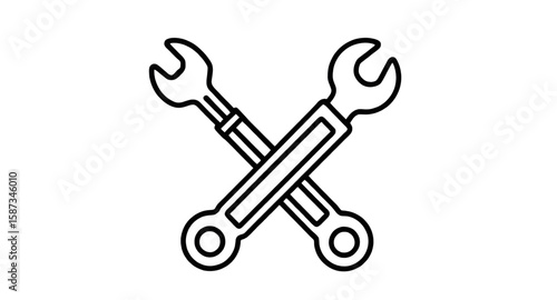wrench icon, screwdriver icon, tools icon, repair tools, maintenance icon, fix icon, hardware tools, vector tools, crossed tools, wrench symbol, screwdriver symbol, mechanic icon, repair icon, technic