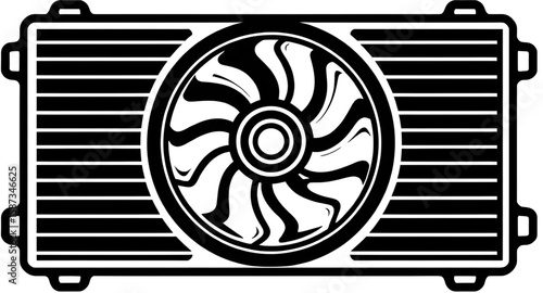 Laptop cooling, Tech accessories, Internal fan, Electronic cooling, Cooling device, Case fan, Airflow fan, CPU cooler, Computer ventilation, Fan blades, Computer case fan, Silent PC fan, High-speed fa