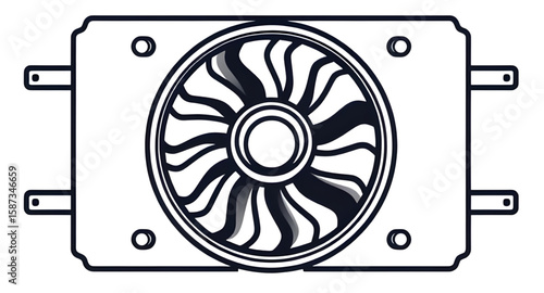 PC fan, CPU fan, GPU cooler, Cooling system, Computer hardware, Heat sink fan, Desktop cooling, Laptop cooling, Tech accessories, Internal fan, Electronic cooling, Cooling device, Case fan, Airflow fa