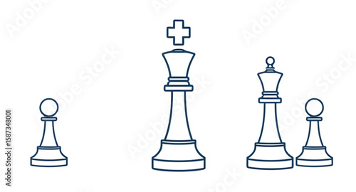 chess vector, chess set vector, chess board pieces, pawn silhouette, king silhouette, queen silhouette, bishop silhouette, knight silhouette, rook silhouette, chess game icons, chess symbols, chess fl