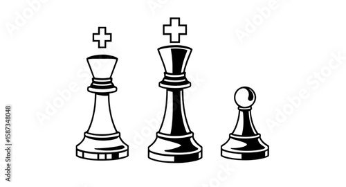chess pieces silhouette, chess icons, chess vector, chess set vector, chess board pieces, pawn silhouette, king silhouette, queen silhouette, bishop silhouette, knight silhouette, rook silhouette, che