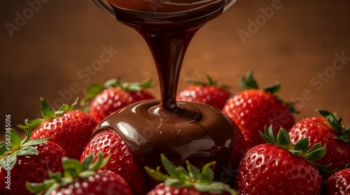 strawberries and chocolate