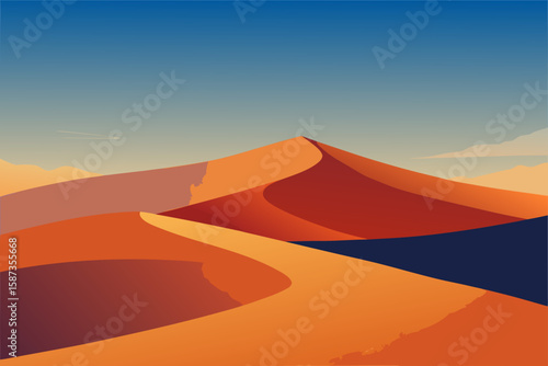 desert landscape with desert