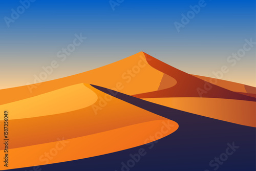desert landscape with desert