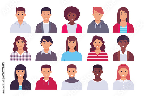 Diversity United: A diverse collection of individuals in a vibrant display of human representation, portraying a spectrum of cultures and backgrounds, fostering a sense of inclusion and unity.