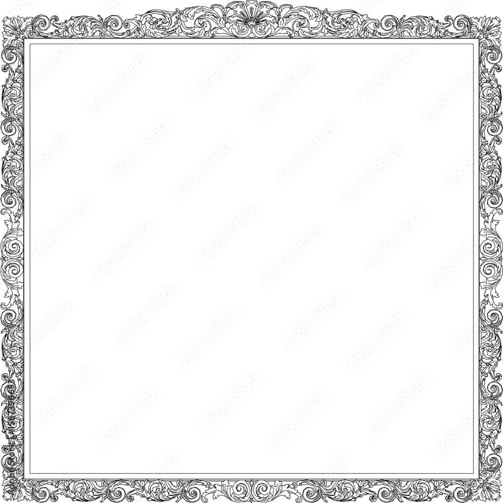 Vector sketch illustration silhouette design detail glass mirror frame classic gothic vintage ethnic floral traditional modern Vector sketch illustration silhouette design detail glass mirror frame classic gothic vintage ethnic floral traditional modern
