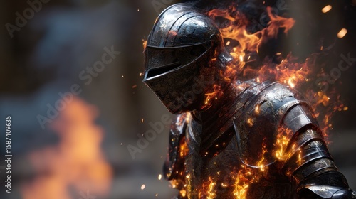 Burning armor