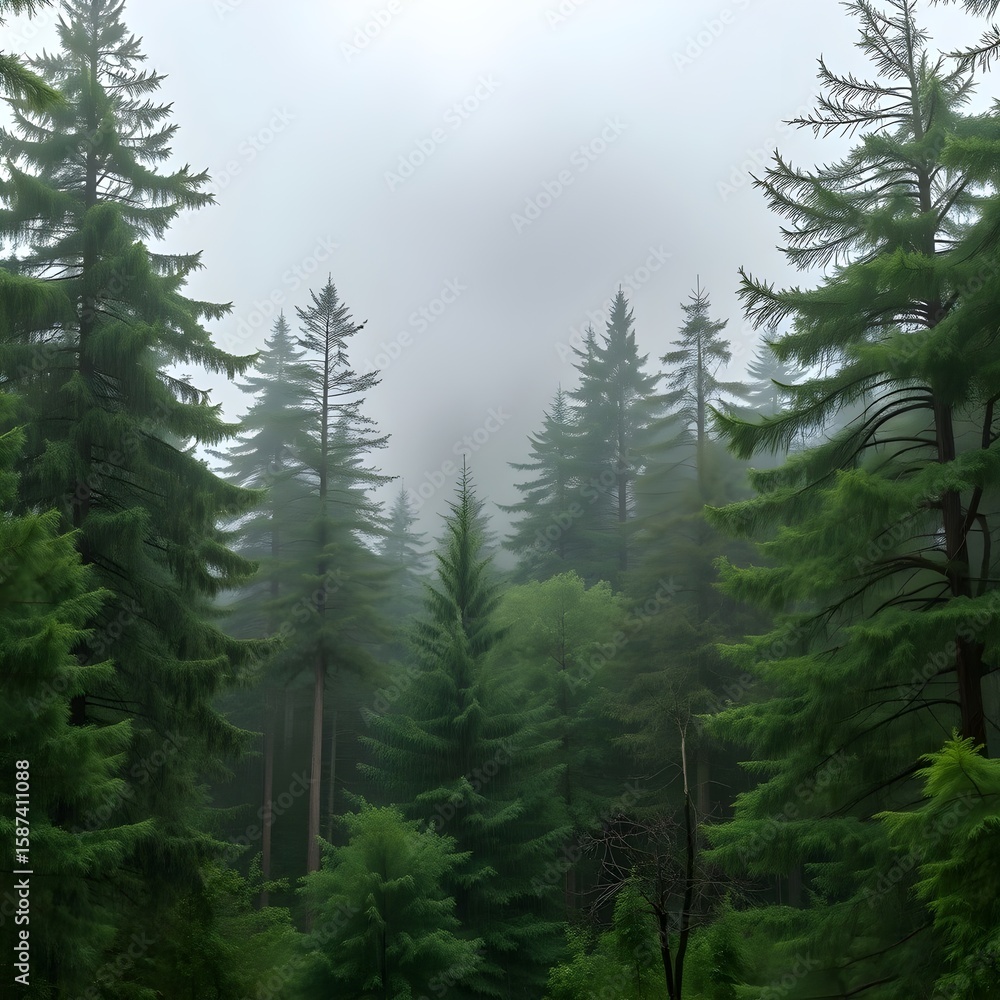 Fototapeta premium Summer forest