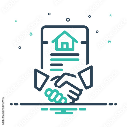 Mix icon for land acquisition