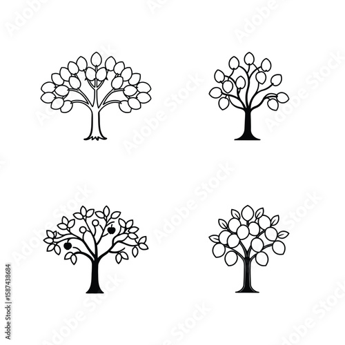 Bundle of fresh plum tree branches with ripe plums, green leaves, and natural texture, perfect for gardening, fruit harvesting, nature backgrounds, organic farming, and healthy food concepts.