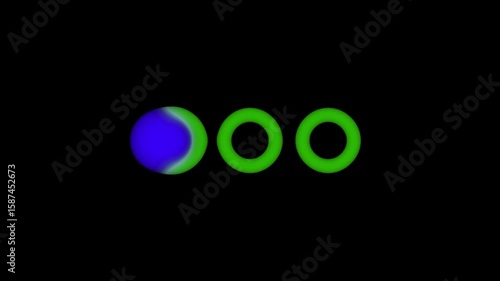 loading, loading indicator, bubble loading, loading indicator bubble, 10 seconds loading, 10 seconds, loading animation, 4k video