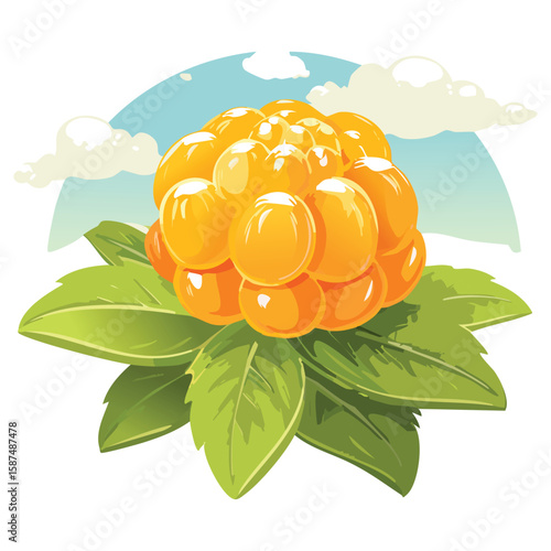 Golden Cloudberries, Arctic Delicacy