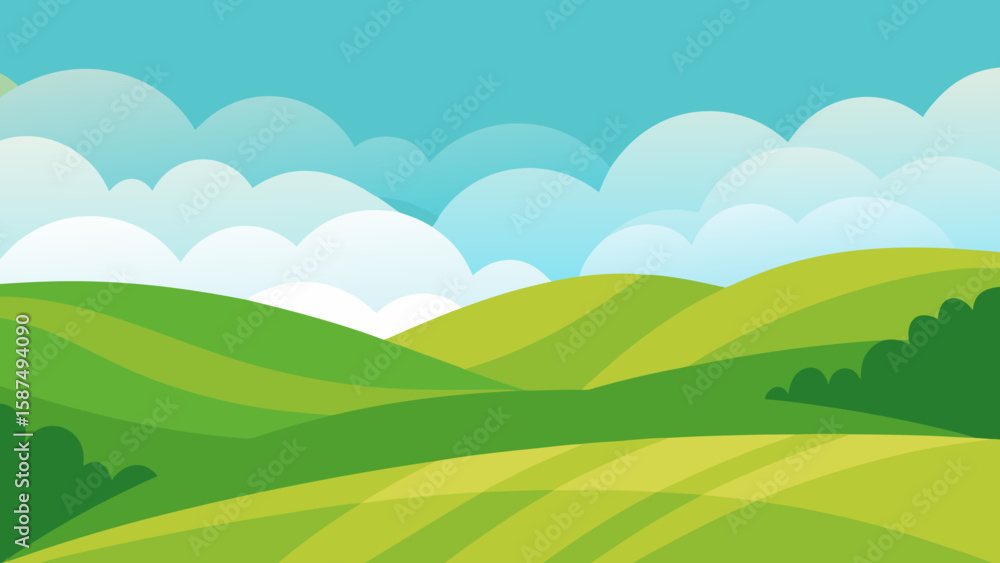 Obraz premium landscape with mountains