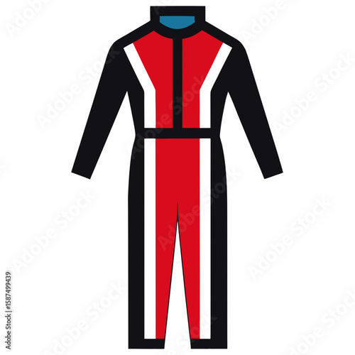 Racing Suit  Vector Racing Helmet, Flags, Car & Track AI Design