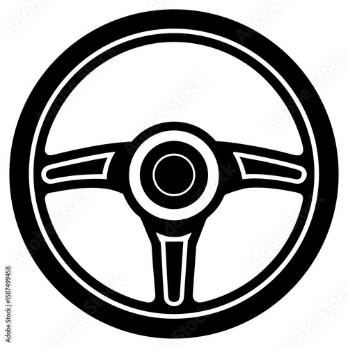 Steering Wheel  Vector Racing Helmet, Flags, Car & Track AI Design