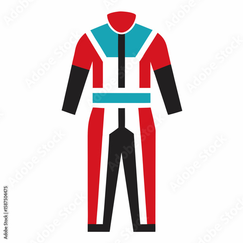 Racing Suit  Vector Racing Helmet, Flags, Car & Track AI Design