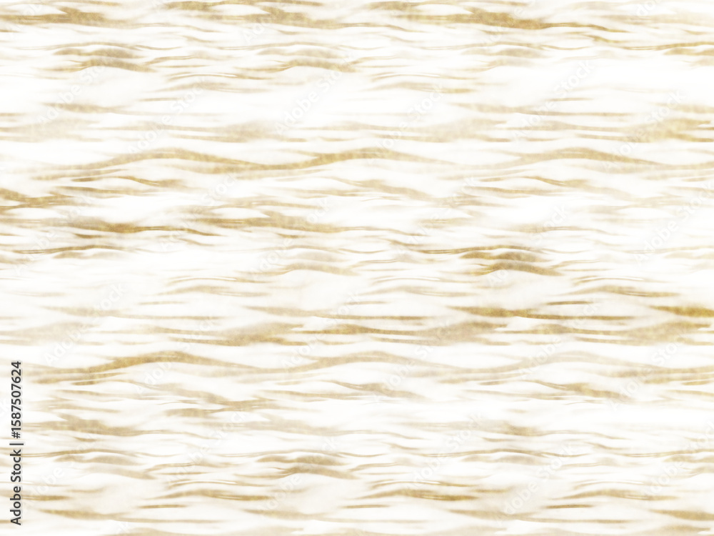 Obraz premium 金色の背景素材：水面・波