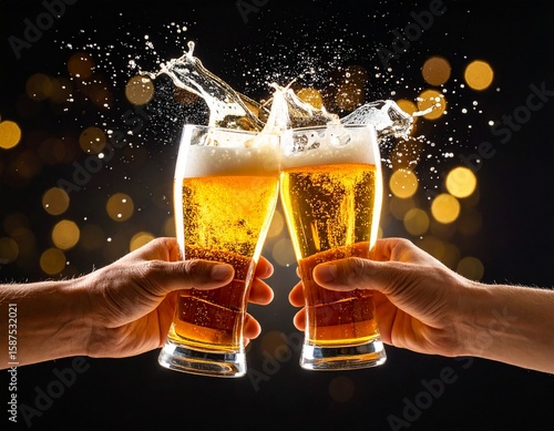 Wallpaper Mural Brindis con cervezas. Torontodigital.ca