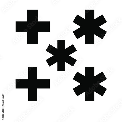 plus and minus signs