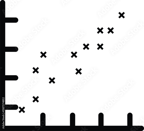 Growing graph. Business chart. Profit growing symbol. Progress diagram. Growth success icon. Progress symbol. stock vector.