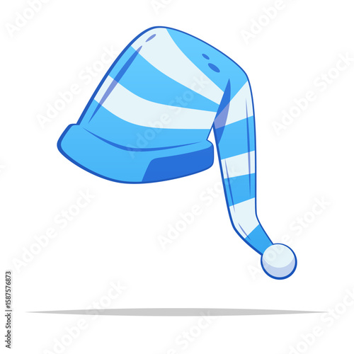 Nightcap hat vector isolated illustration