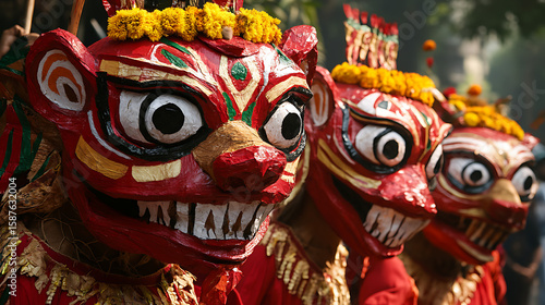 Vibrant Parade of Hope at Mangal Shobhajatra in Bangladesh