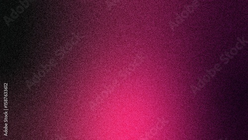Tableau sur toile Hot Pink Grainy Gradient lightning Background