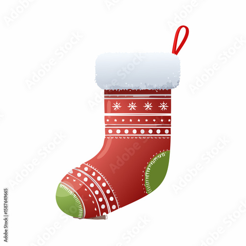 Mini Christmas Stocking, Cute Holiday Gift Holder