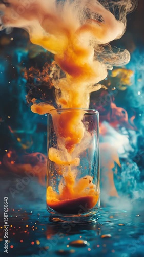 Glass of Overflowing Elegance