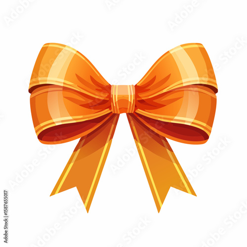 Decorative Ribbon Bow, Elegant Holiday Gift Accent