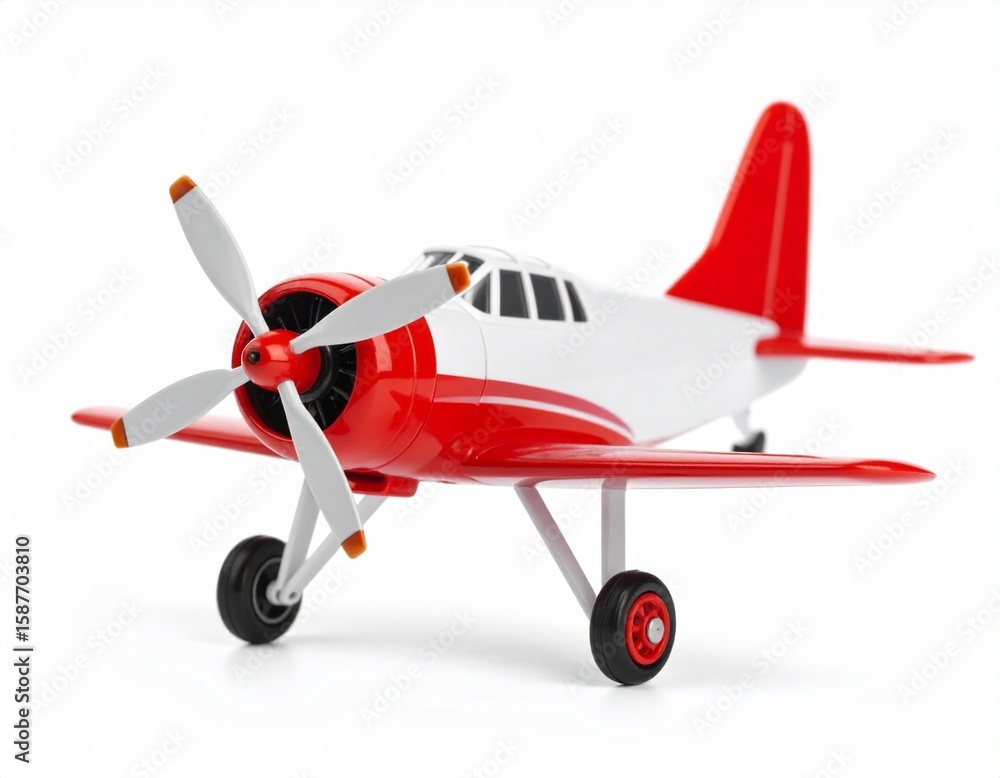 Fototapeta premium airplane isolated on white