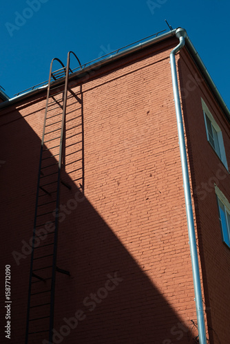 metal fire escape