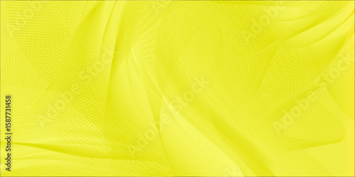 Abstract design with flowing wave-like patterns in various shades of yellow, The gradients create a soft three-dimensional effect, a light background the overall aesthetic is calming and modern.