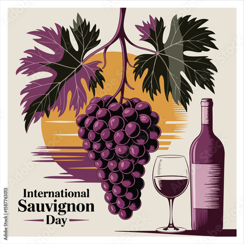 Celebrate the rich flavors of Cabernet Sauvignon with wine lovers worldwide today
