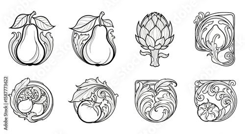 A vibrant fruit icon showcases the freshness and natural sweetness of delicious and healthy produce, perfect for designs related to nutrition and well-being, silhouette